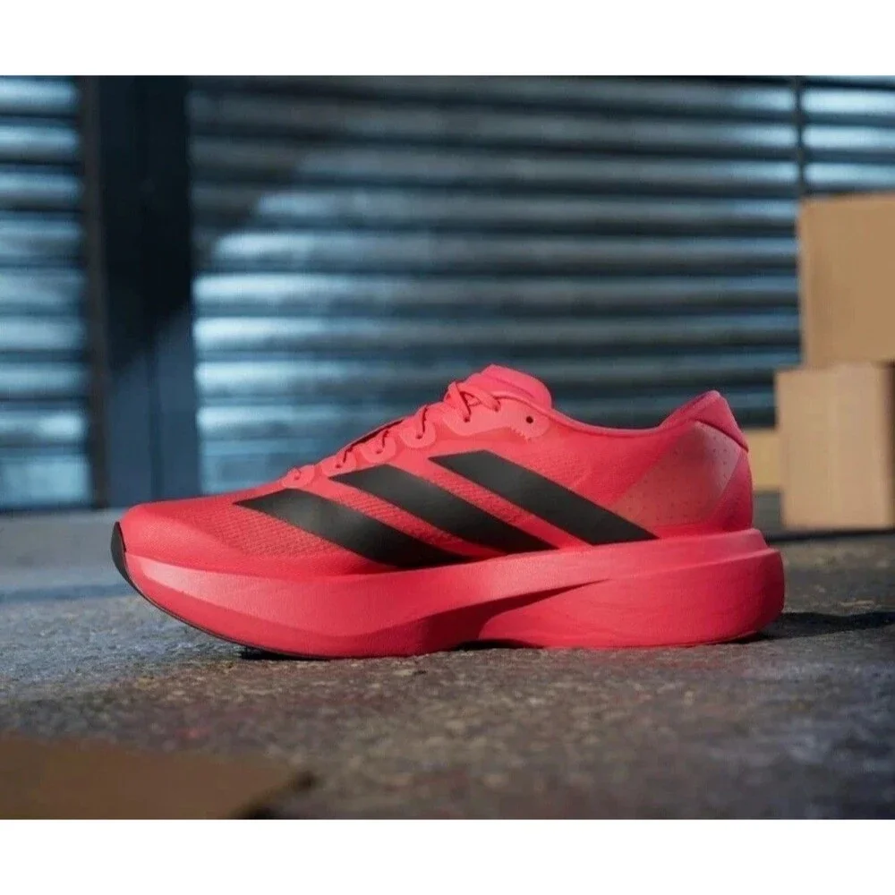 New Adidas Adizero Evo SL “Lucid Red Black” US Men's Size 12 JS4492
